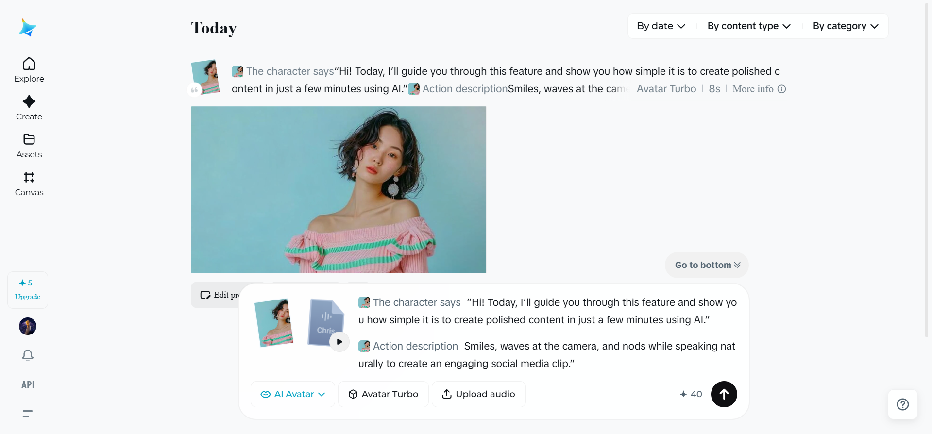 말하는 얼굴 AI 생성기를 사용하여 소셜 미디어 콘텐츠 만들기