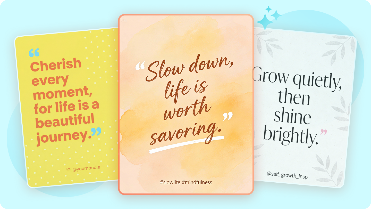 Aangepaste quote-poster ontwerpen: Inspireer iedereen met wijsheden