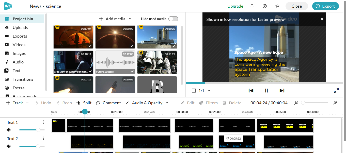 wevideo