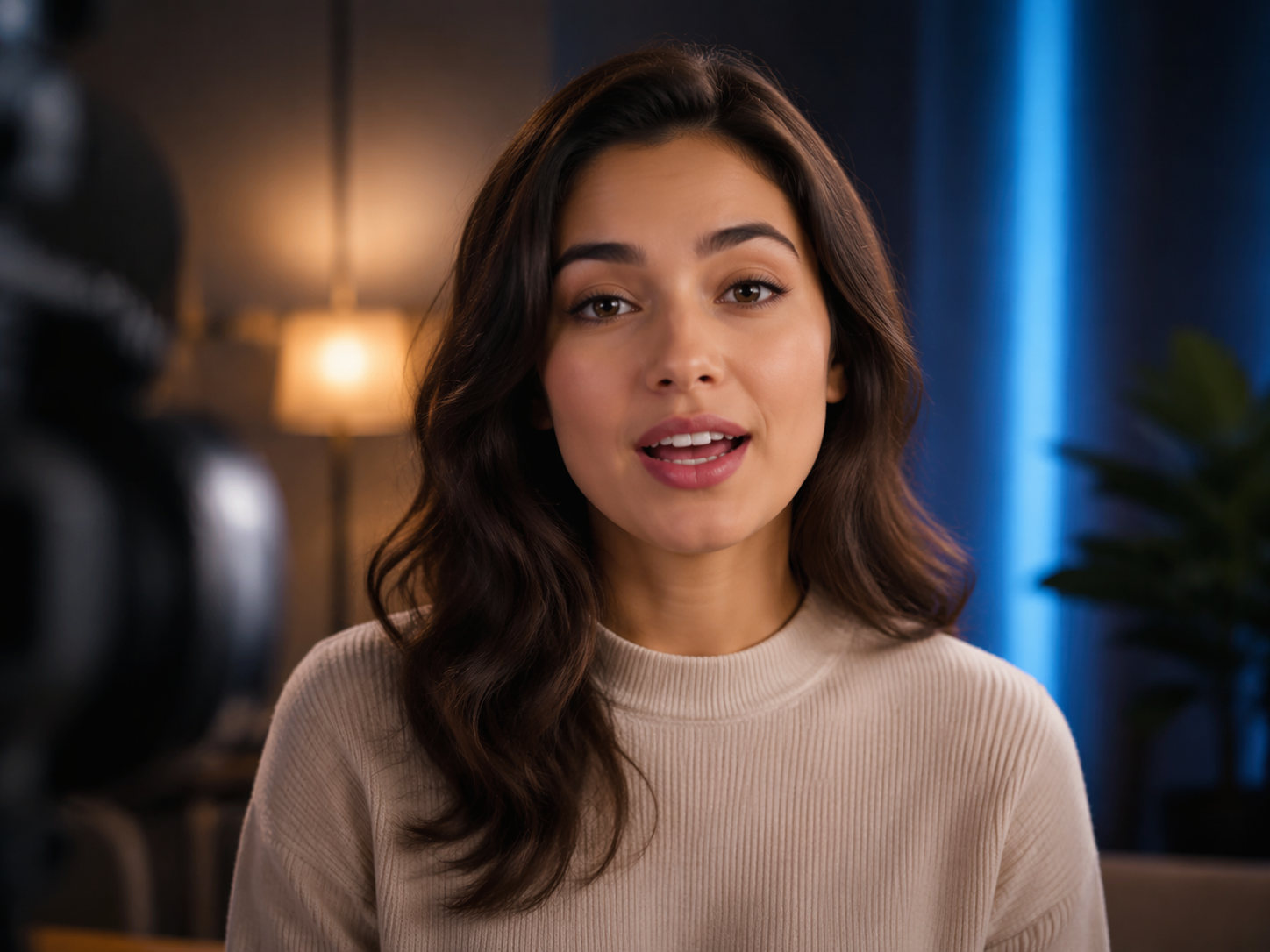 AI video translation with lip sync social video hook