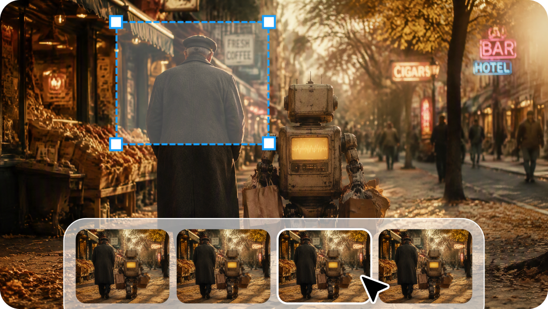 Precise AI scene cut control 