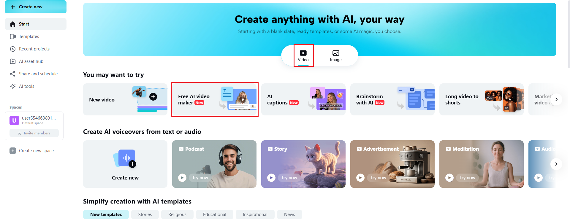 Padankan kreatif anda dengan satu klik