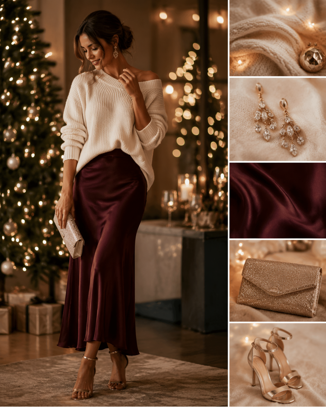 Dreamina Christmas outfit try on hero example 2