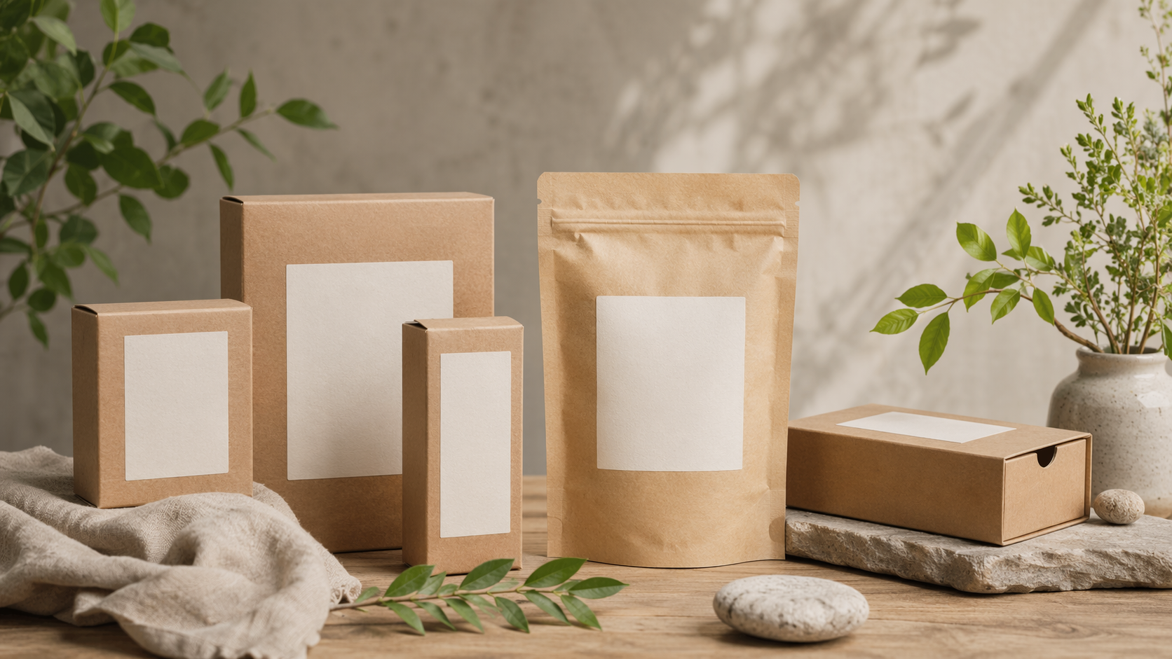 Dreamina Packaging Mockup Prompt Beispiel 5: Eco Product Package