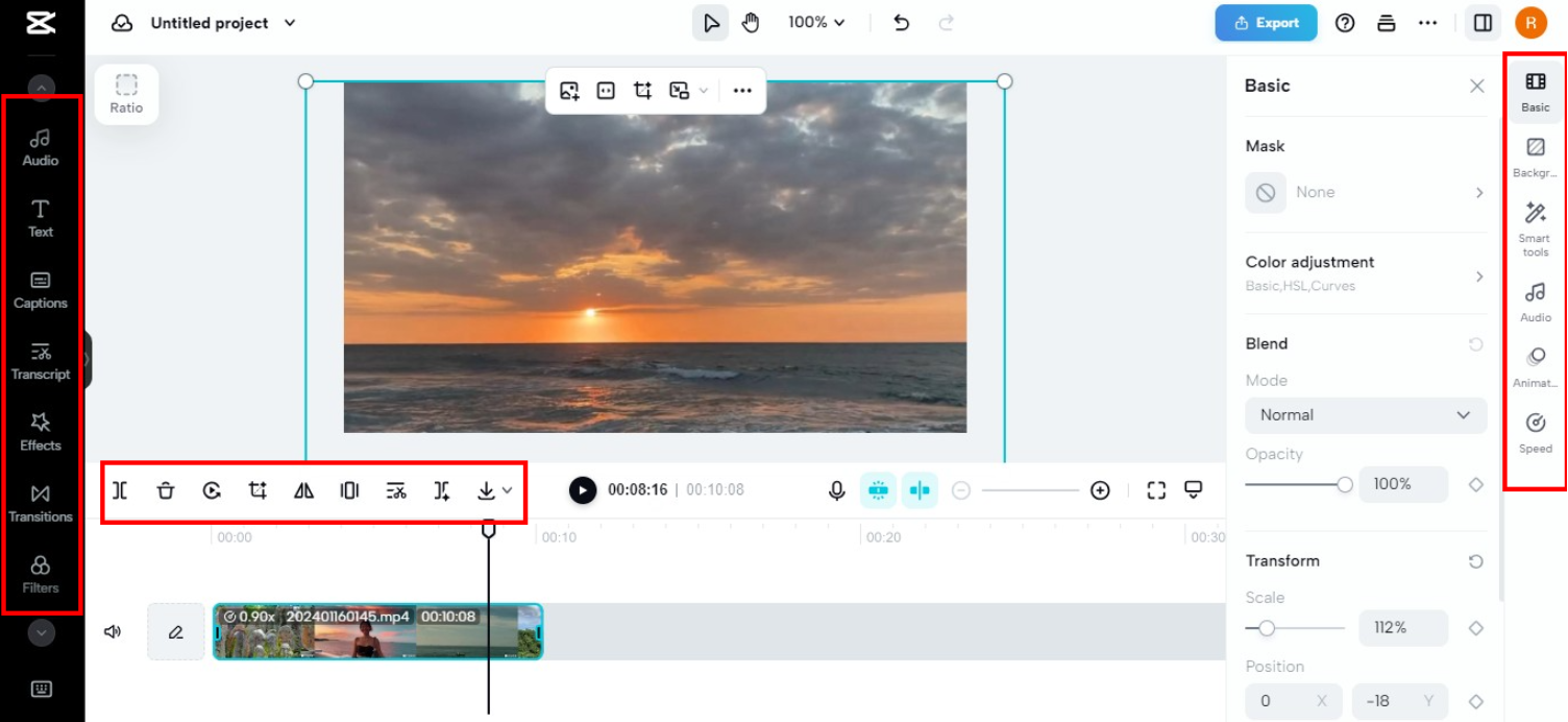 Edit video