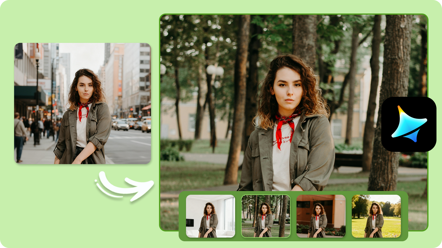 ai photo background changer