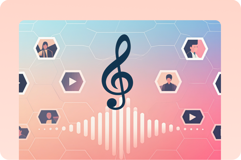 音楽ビデオを作成する