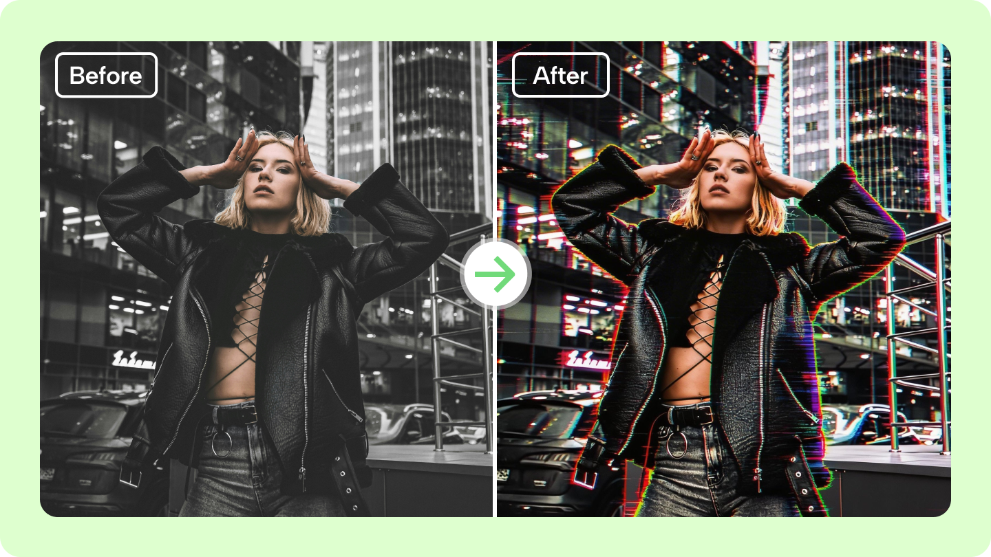 Glitch Effect: Give Your Images a Nostalgic, Retro Vibe Instantly