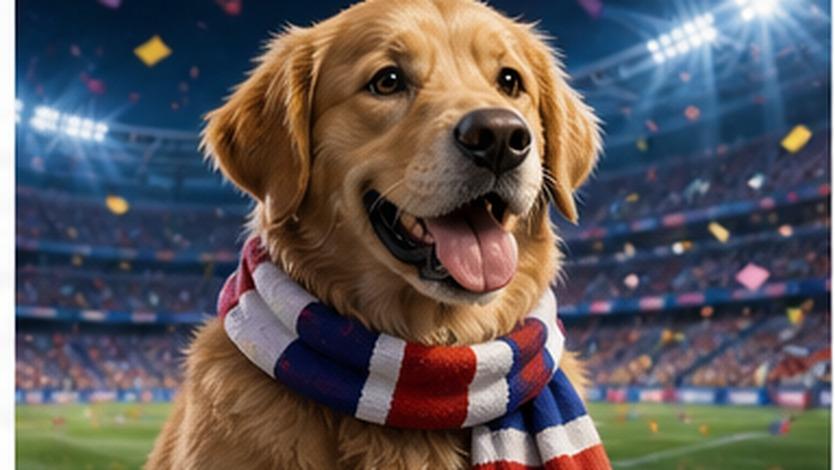 World Cup AI Pet Portrait prompt Ergebnis 1