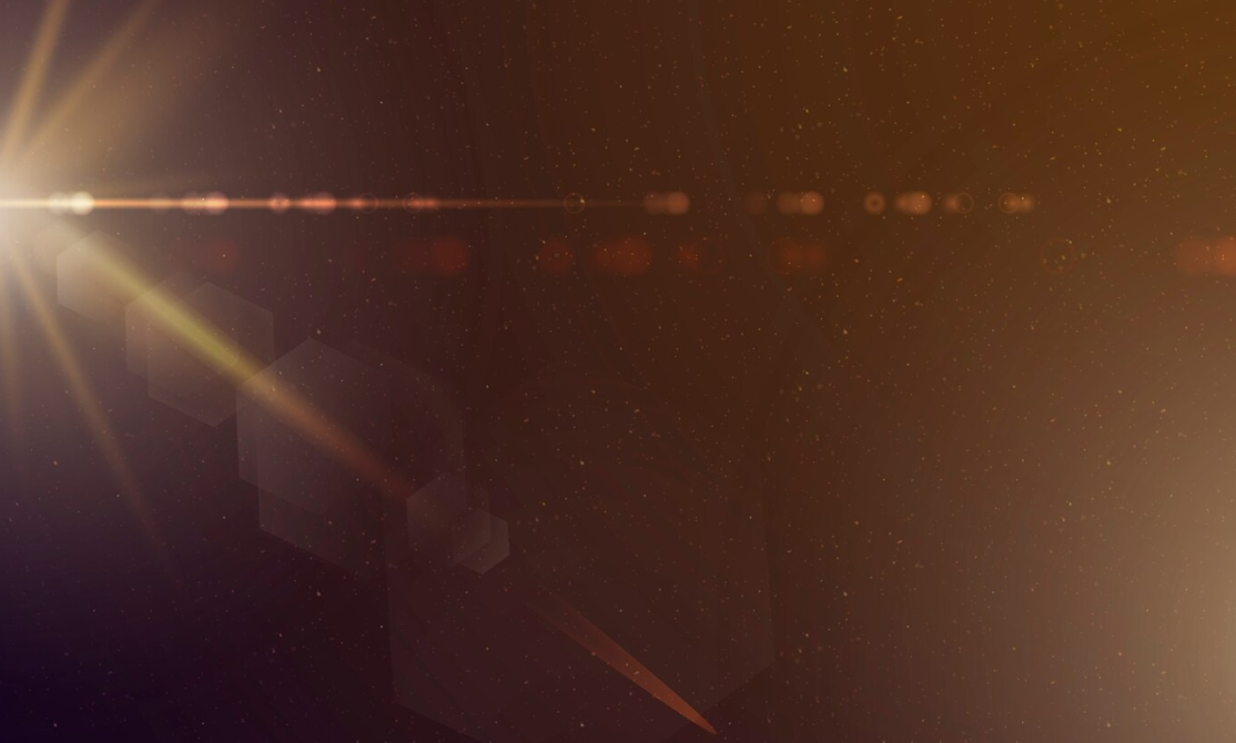 Cinematic flare overlays