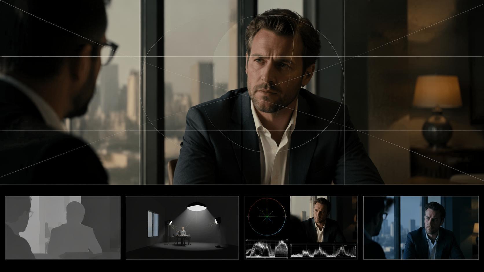 AI Video Scene Correction Timeline review prompt