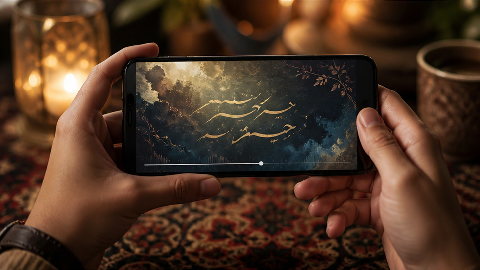 Mawlid Al Nabi Video — Mosque Silhouette