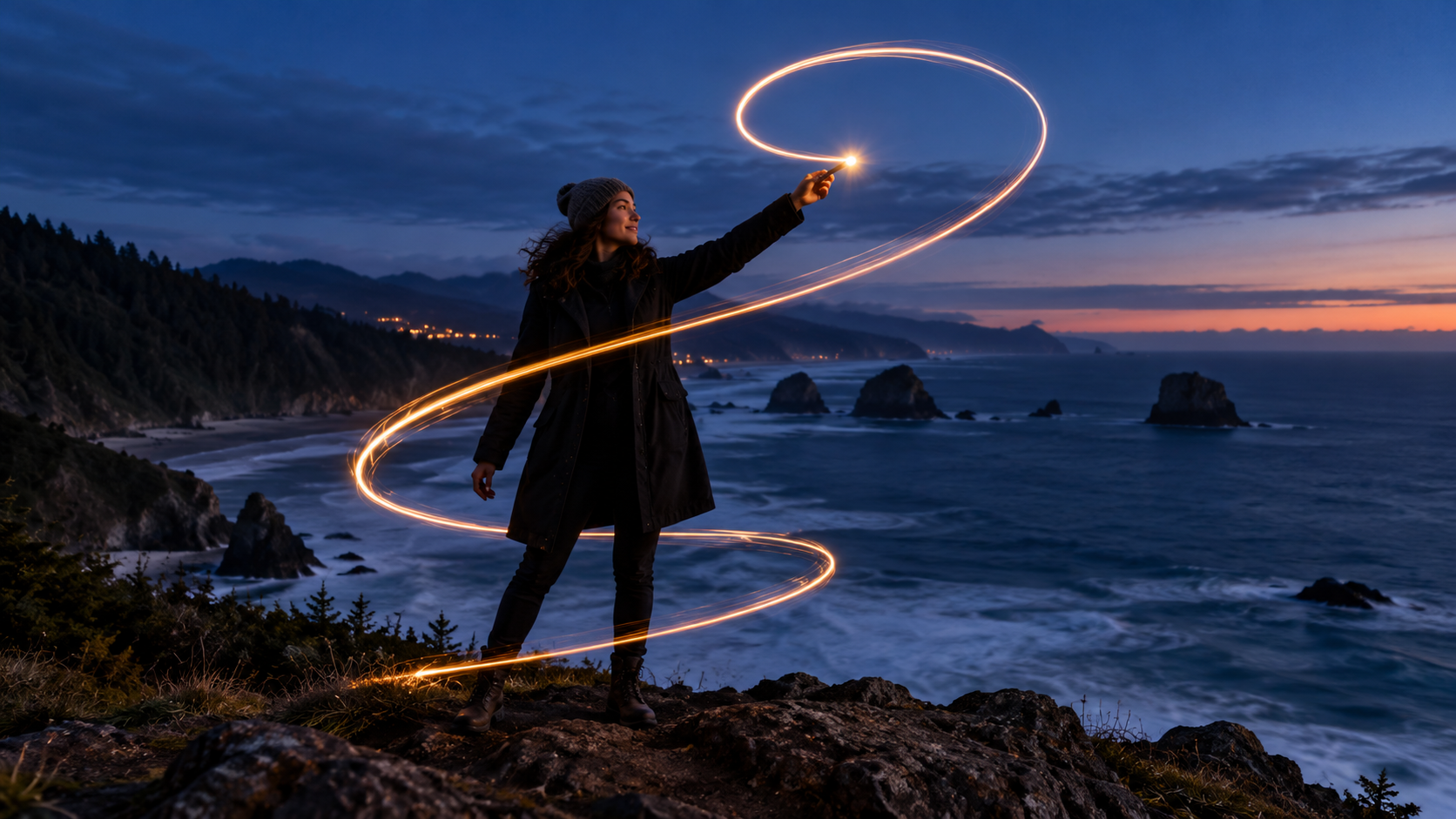 Long Exposure Photo Prompts for Light Trails and Motion | Dreamina
