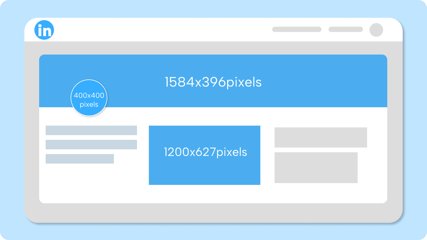 LinkedIn banner size