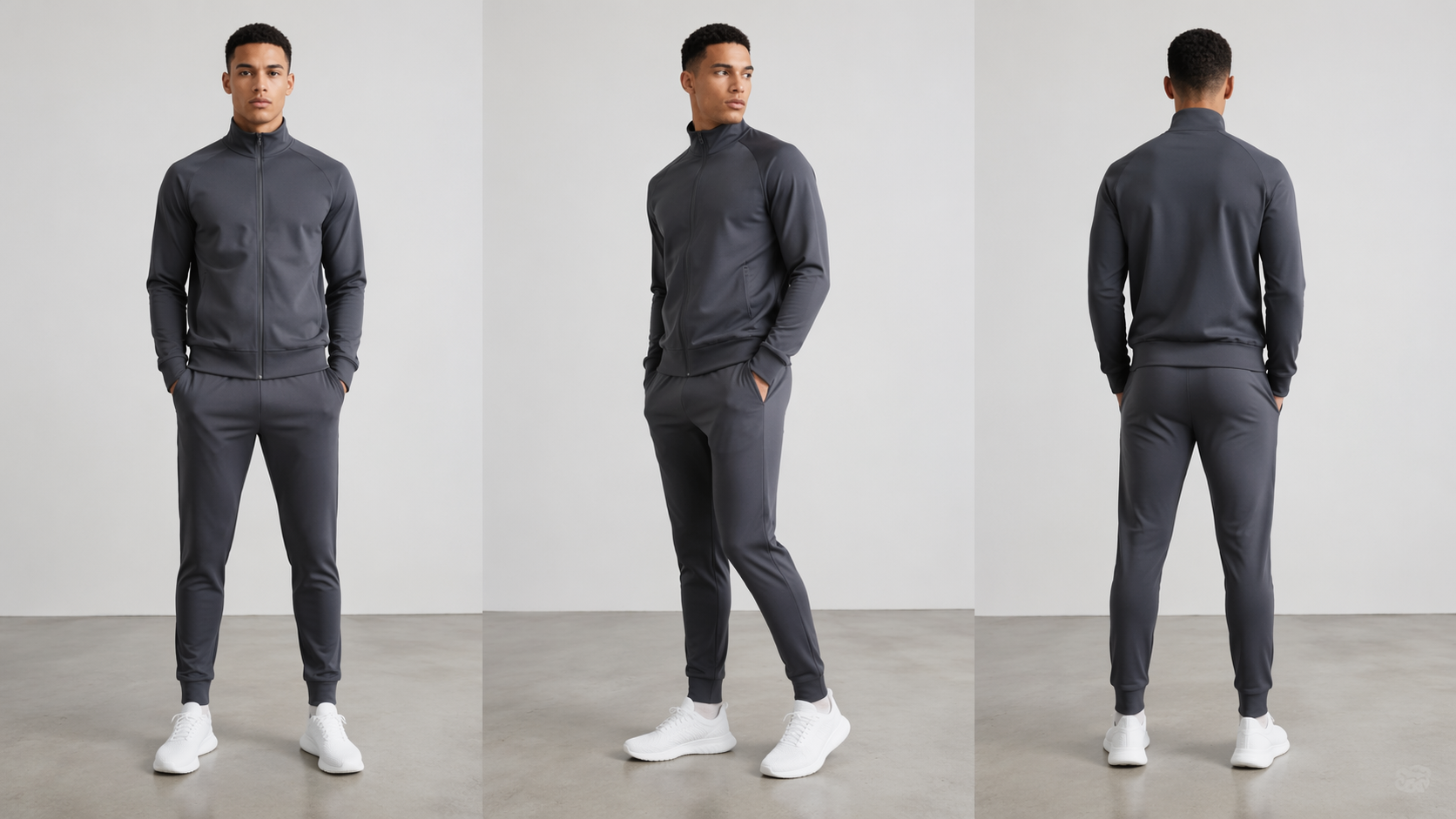 Dreamina AI virtual fitting room prompt example 3: sportswear fitting preview