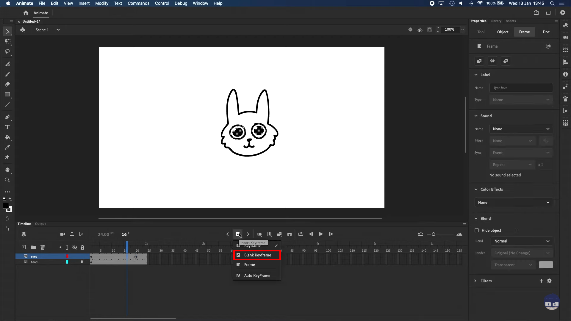 Animációk és interaktív tervek készítése az Adobe Animate használatával