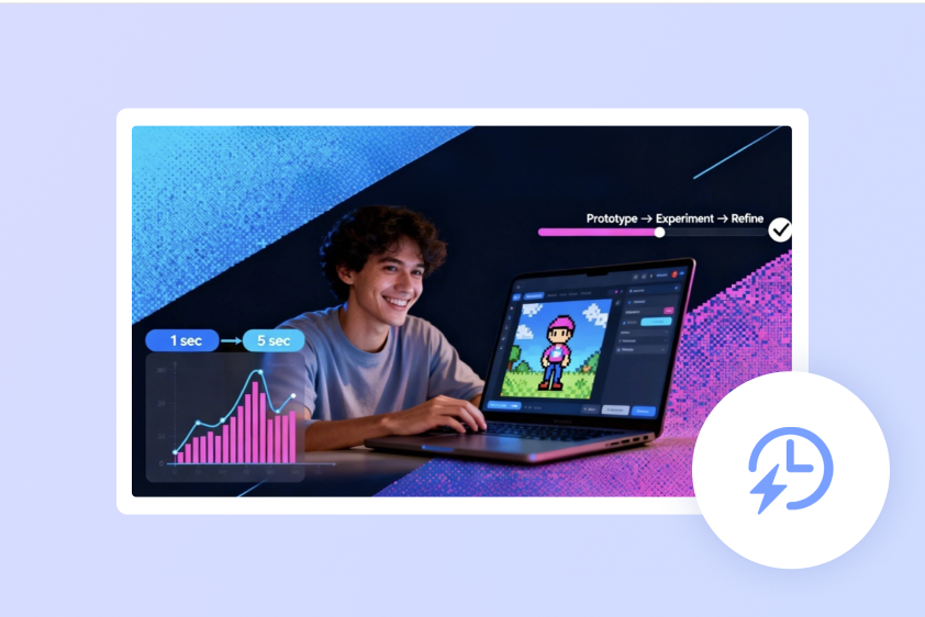  complete game or visual project with speed