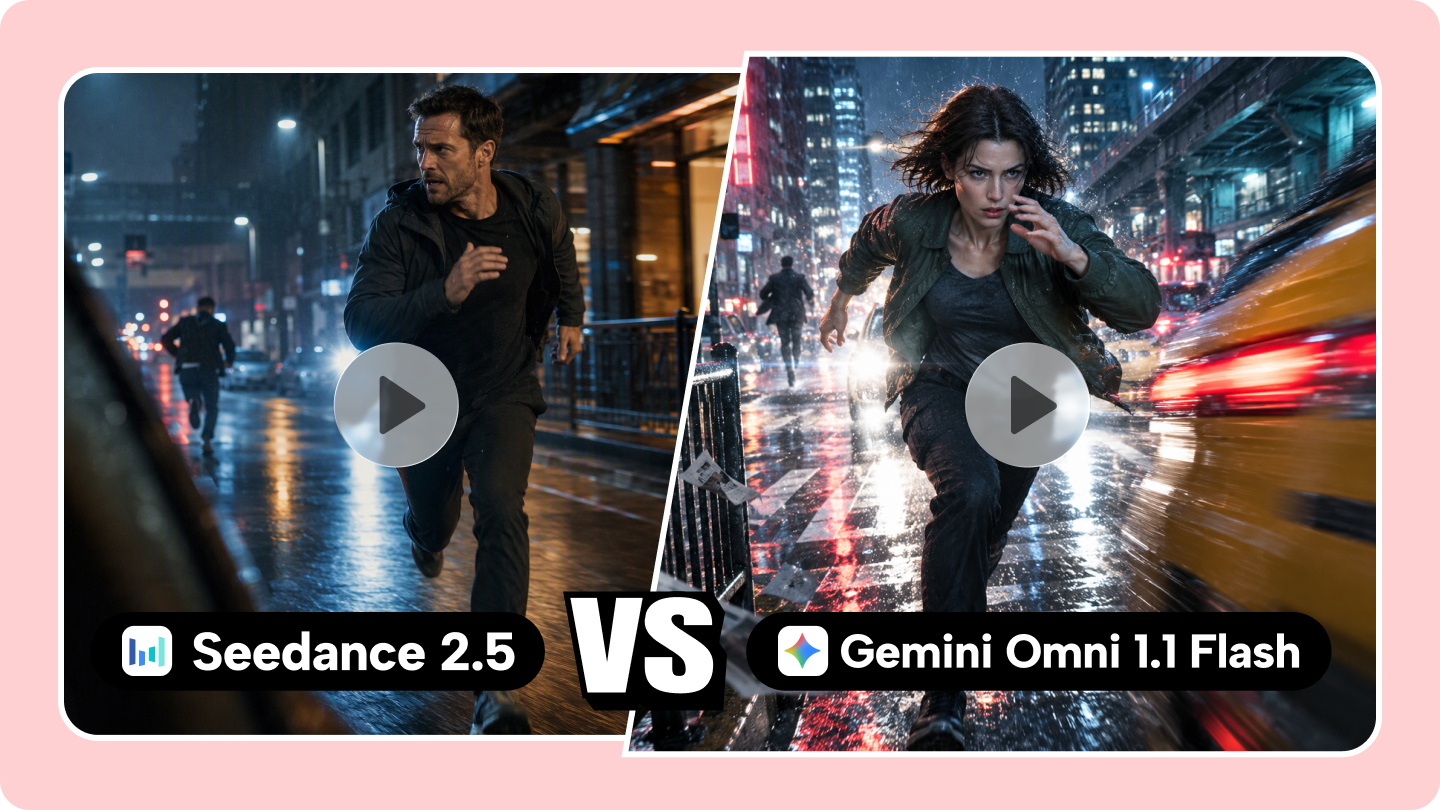 Gemini Omni 1.1 Flash vs Seedance 2.5: Ano ang Pagkakaiba?