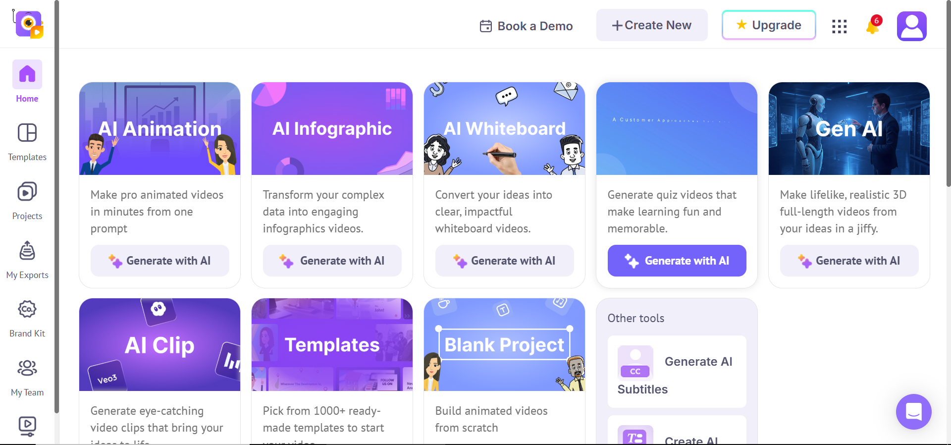 Animaker-Homepage
