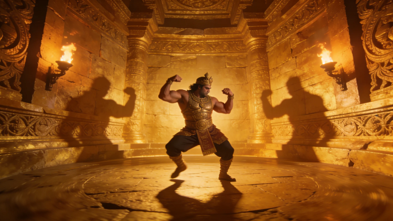 Invite pour la vidéo de danse meme big guy sur le thème égyptien
