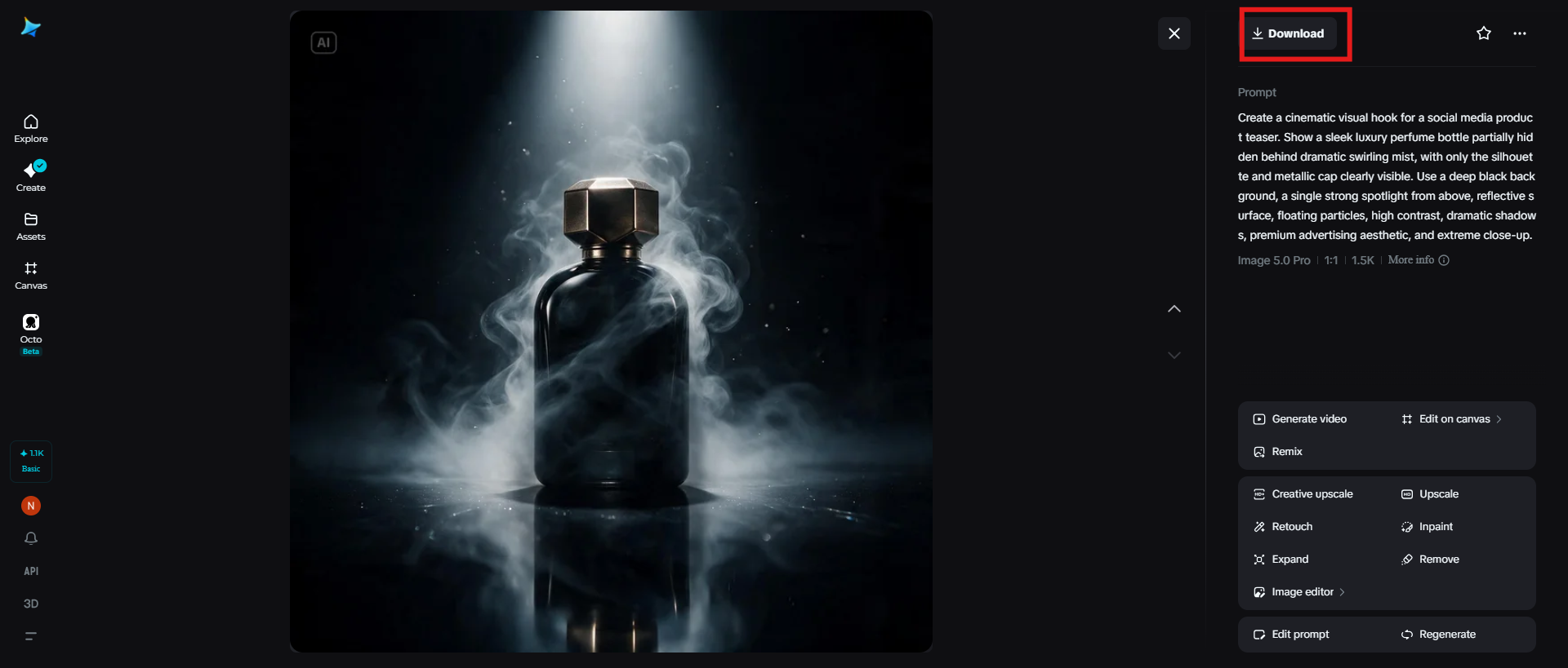 Download the final image