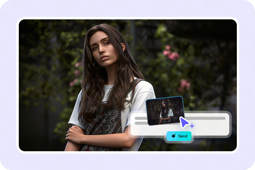 CapCut AI Photo Editor supporto visivo per la vita da sogno: Usa un linguaggio di modifica realistico