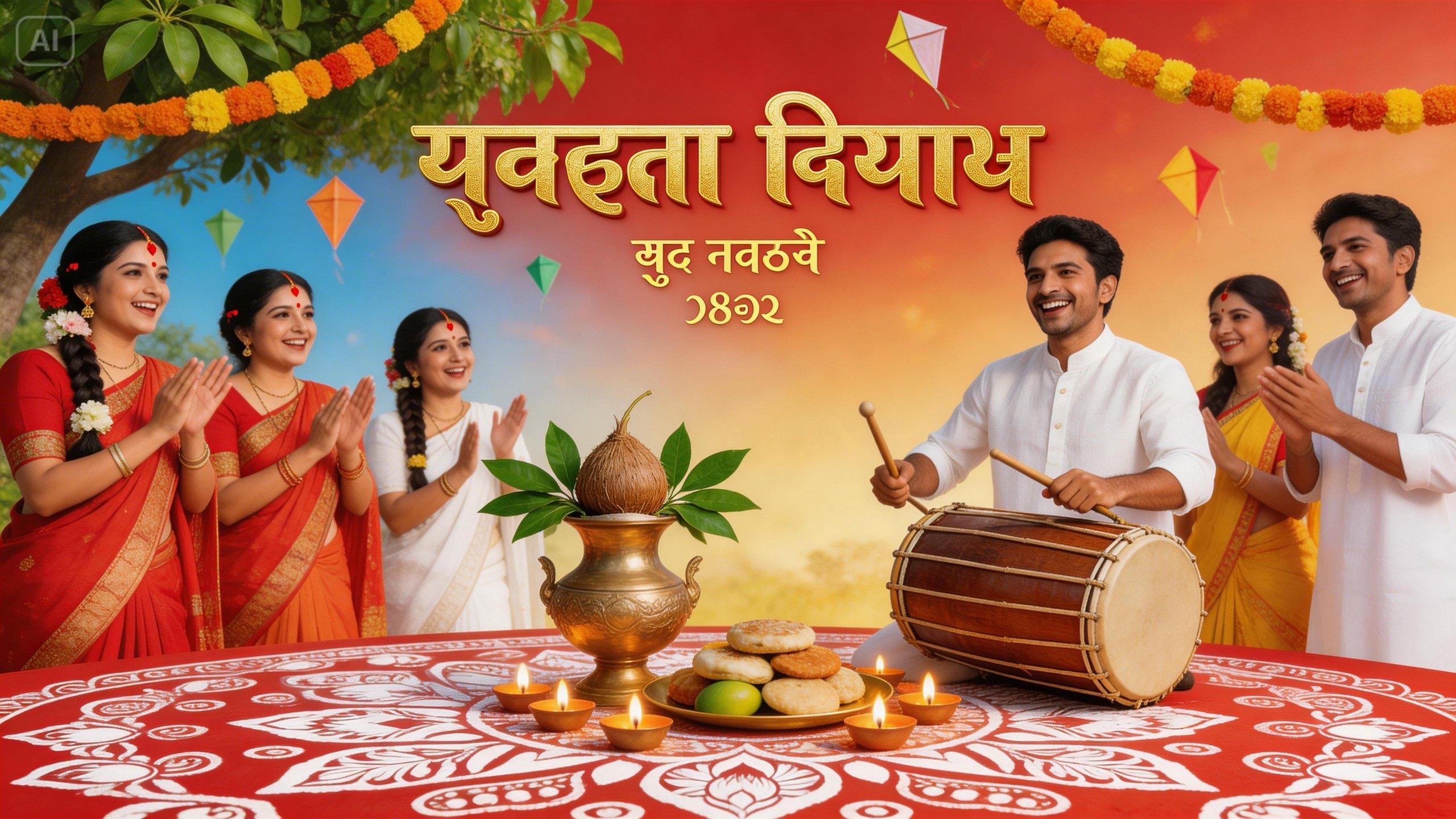 Plakat Pohela Boishakh podpowiada