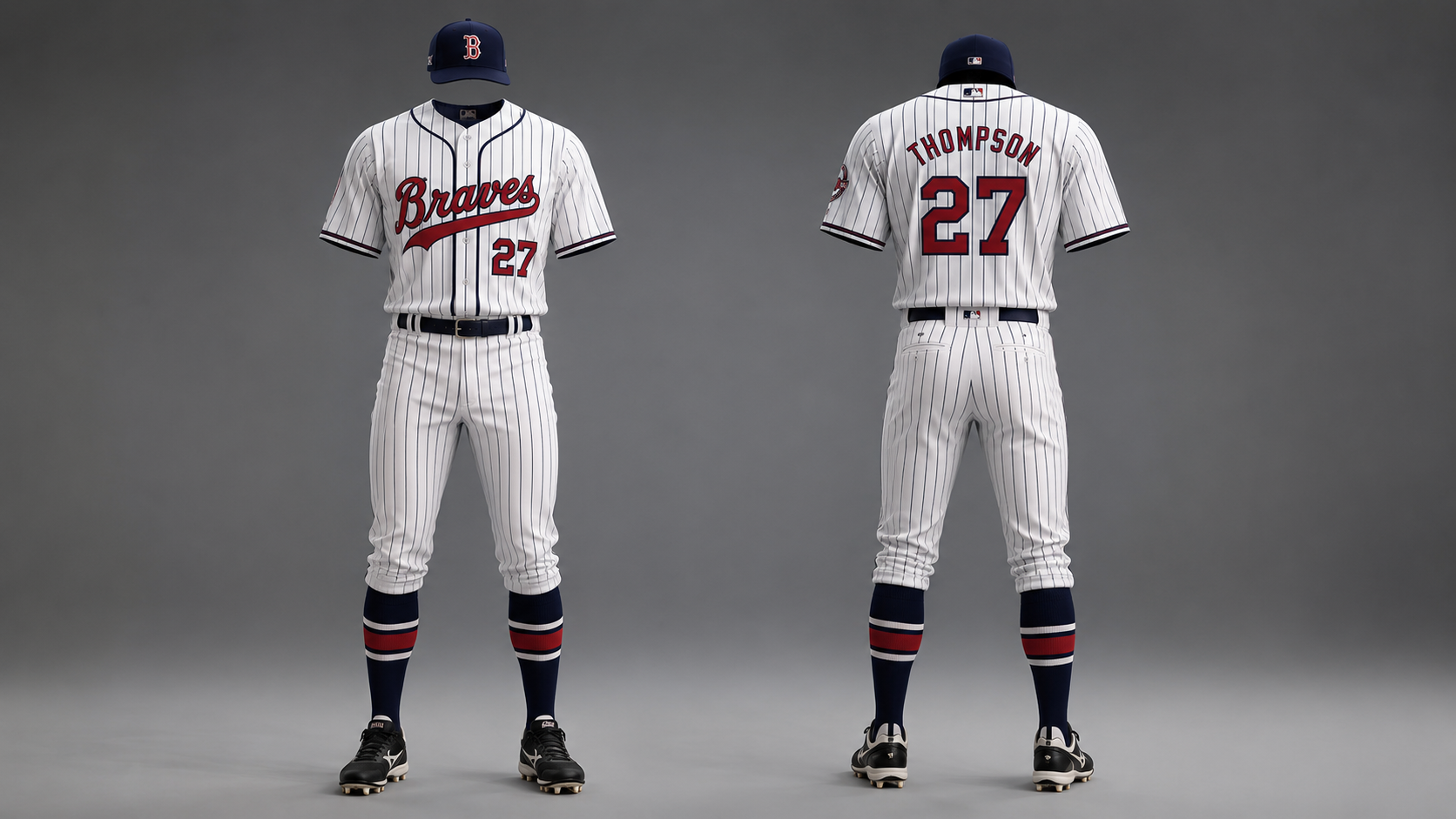 Prompt for a vintage baseball uniform