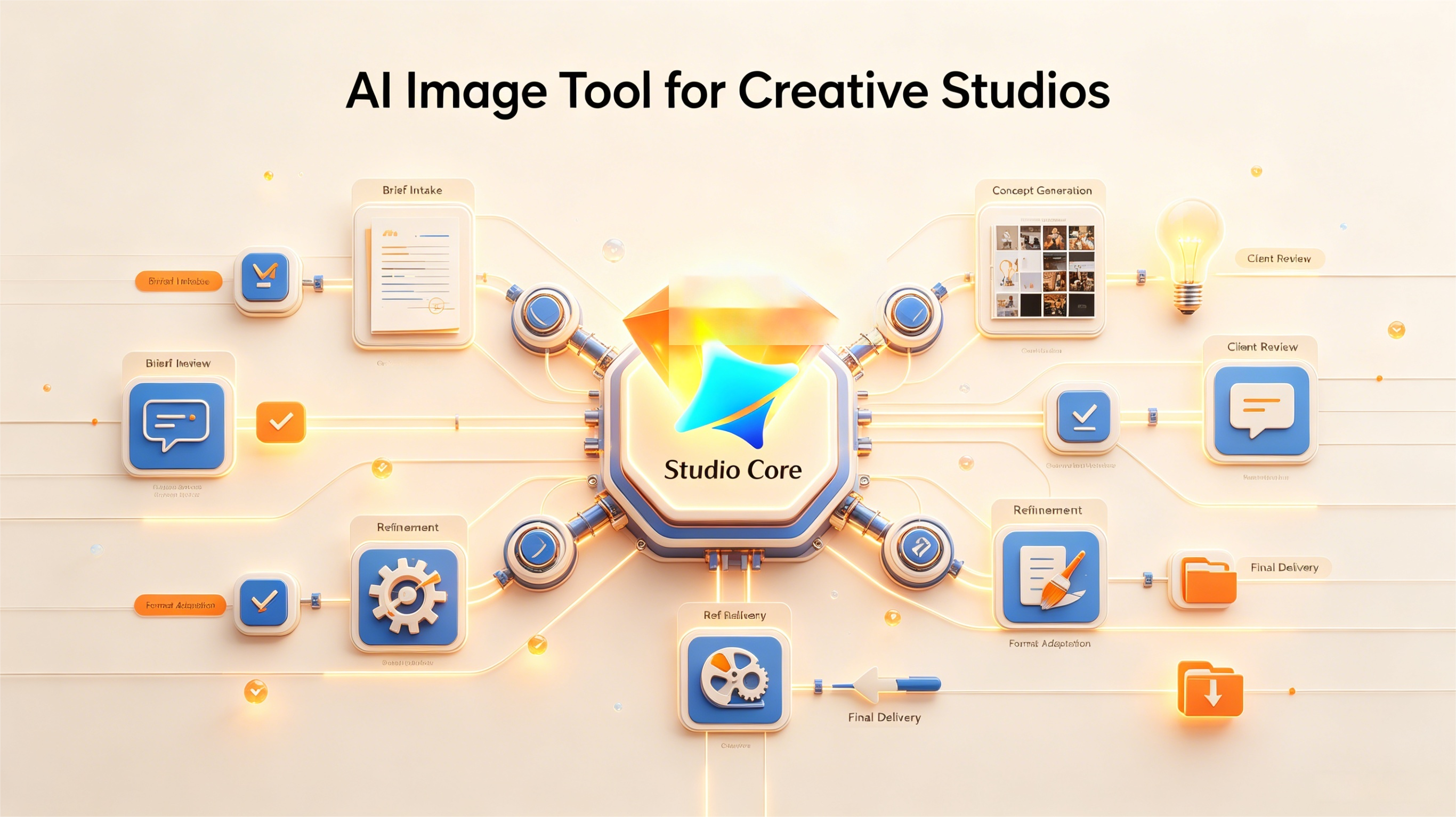 Dreamina AI-bildverktyg för kreativa studior som genererar klientklara kampanjbilder, tonhöjdsdäck och produktionstillgångar med studiokvalitet och konsistens.