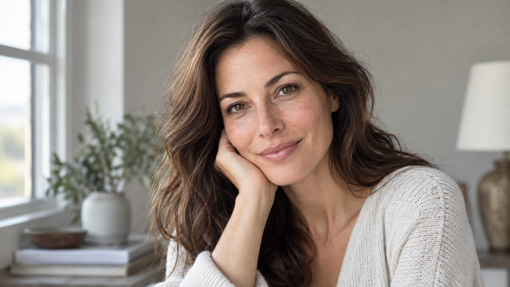 a naturally clear portrait with preserved facial identity and realistic skin texture