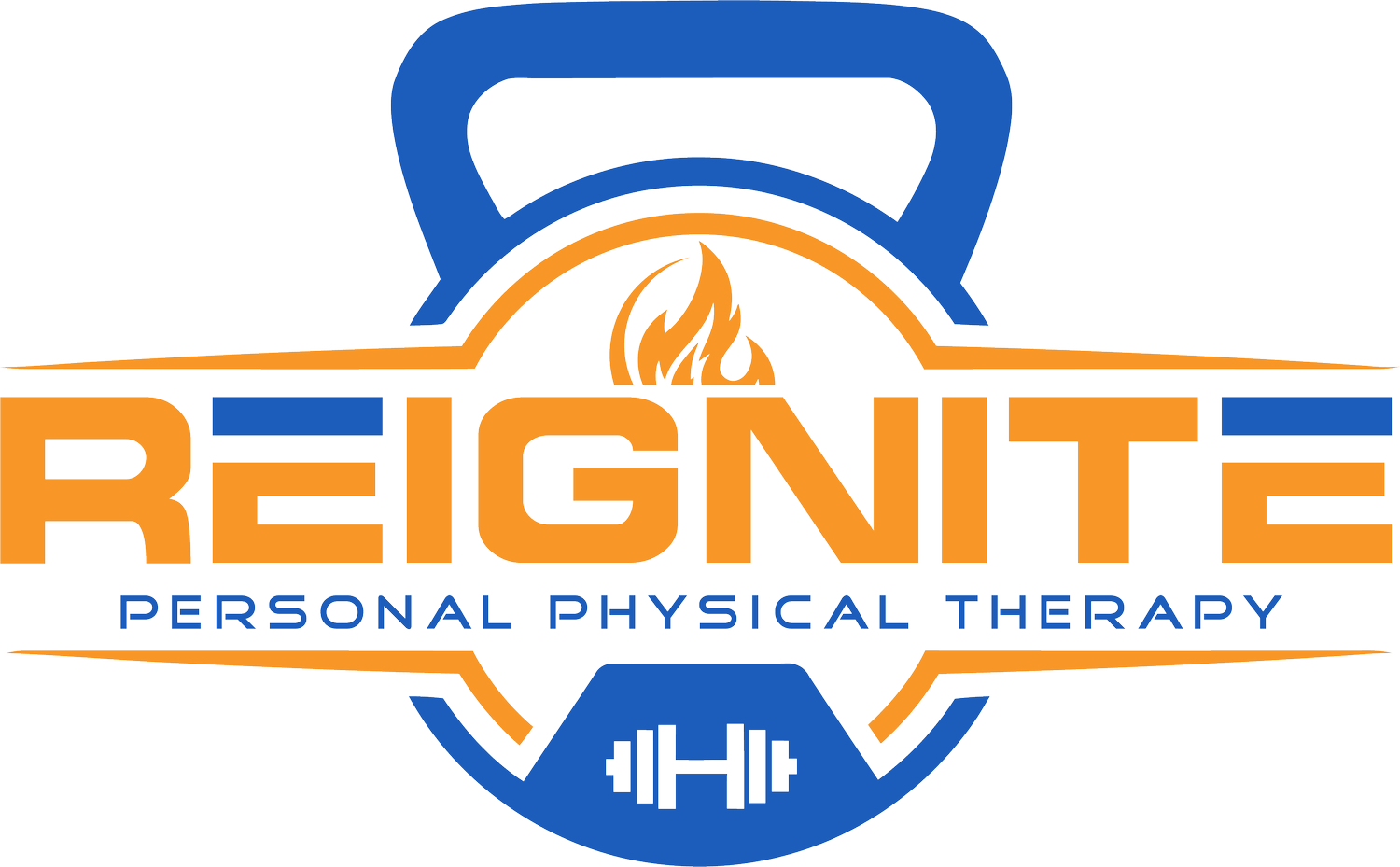 Reignite - health and fitness logo design