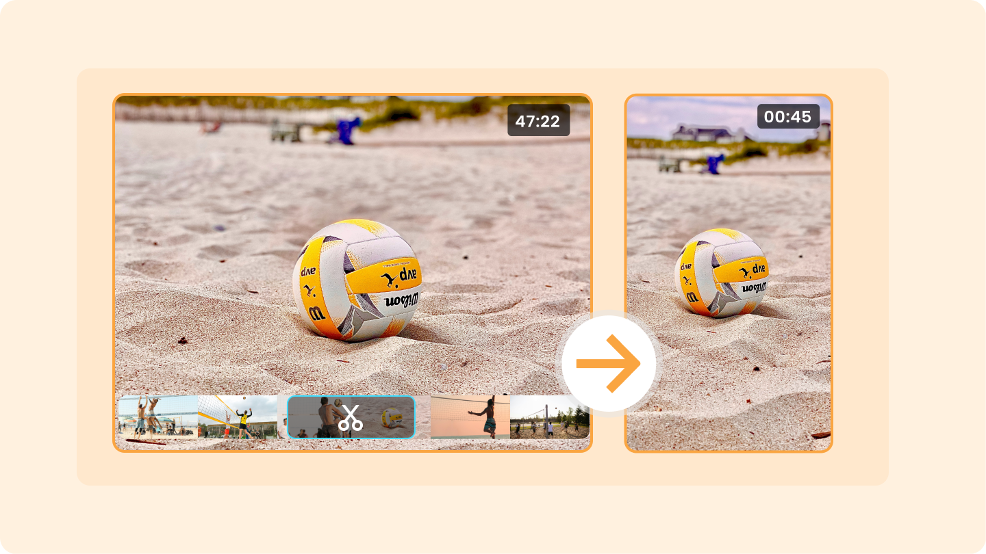 outil de découpage vidéo ai