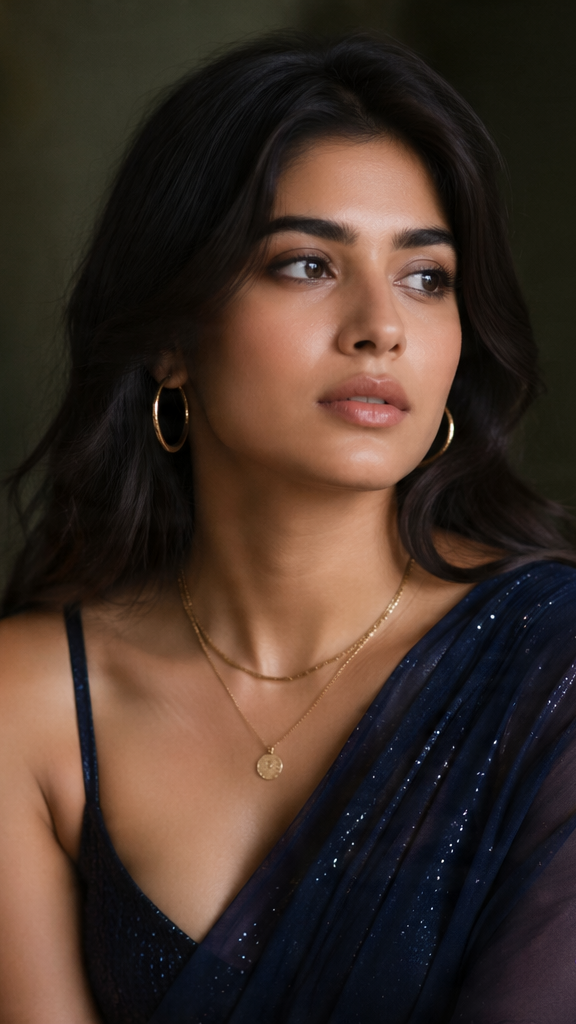 prompt seen girl saree