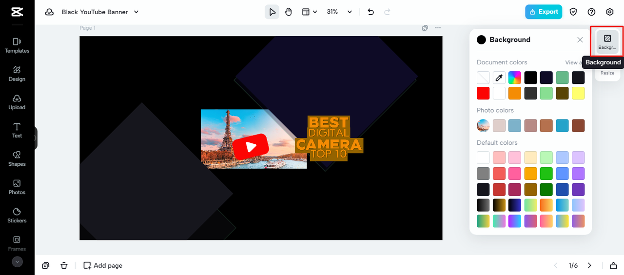 Background changer