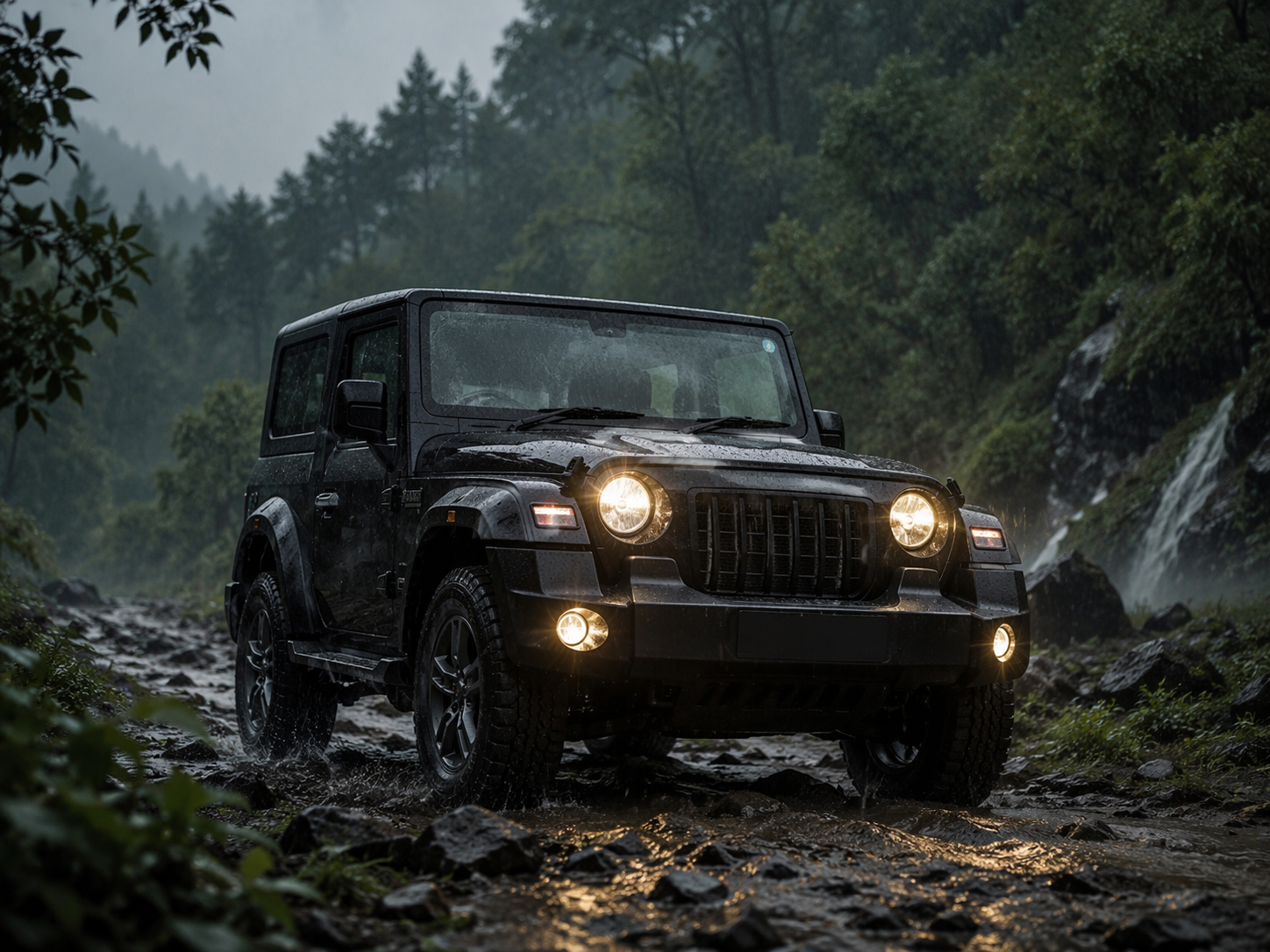 Mahindra Thar AI photo editing prompt fast iteration result