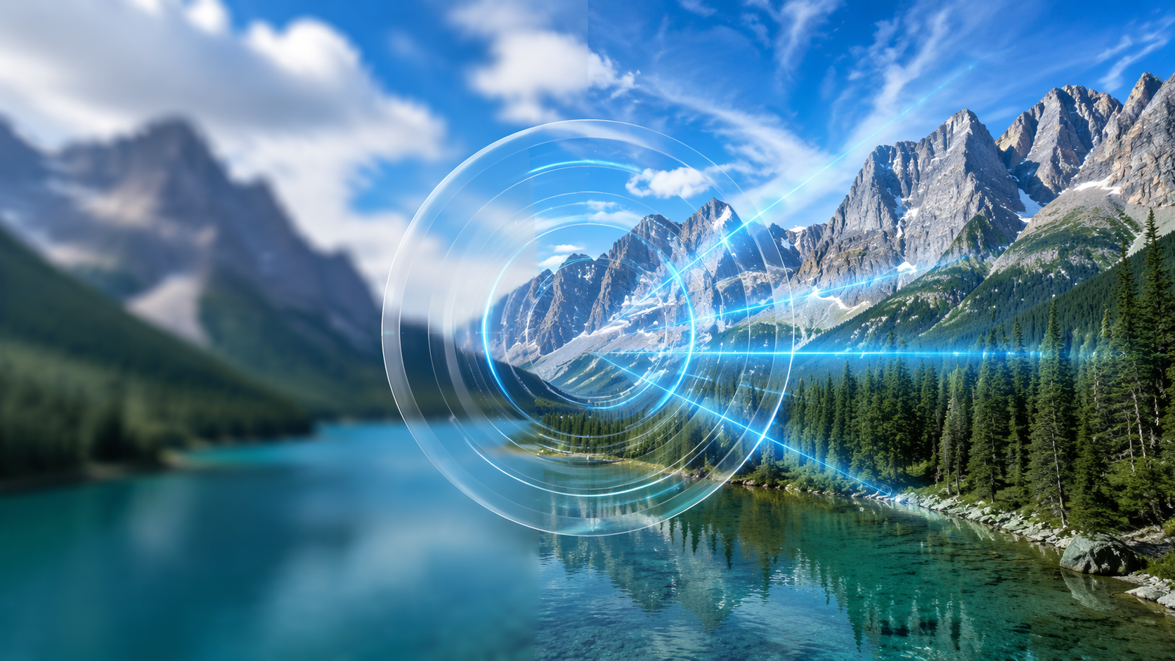 Dreamina IObit AI Fotoeditor Prompt Beispiel 3: Ausgewogene Farbe Retusche