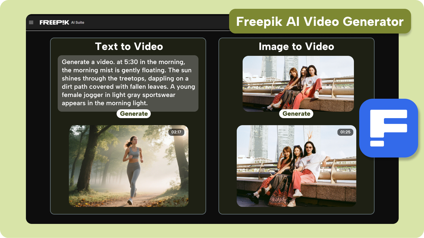 freepik ai video generator