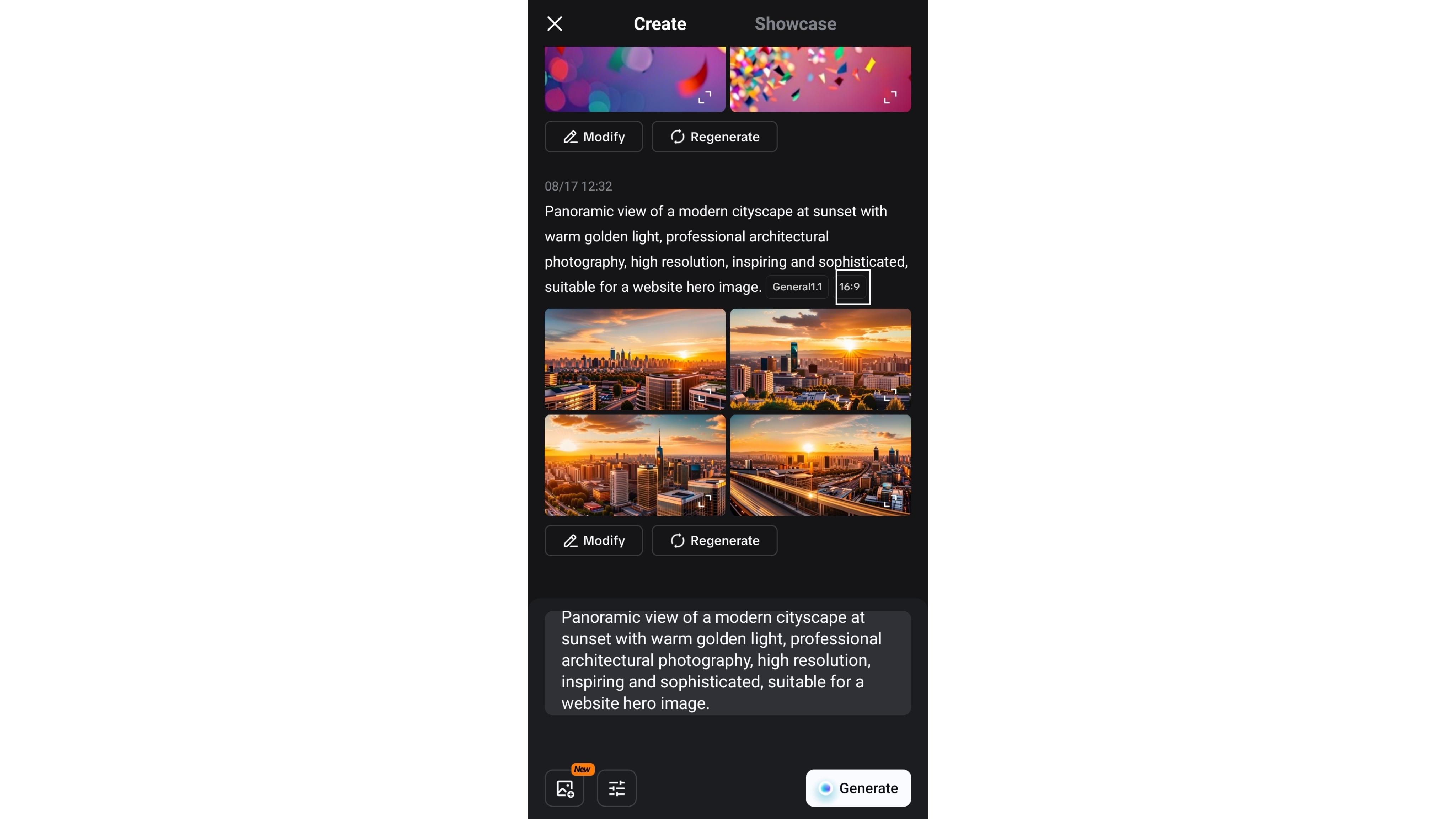AI image generator free app — Gambar Hero untuk Situs Web