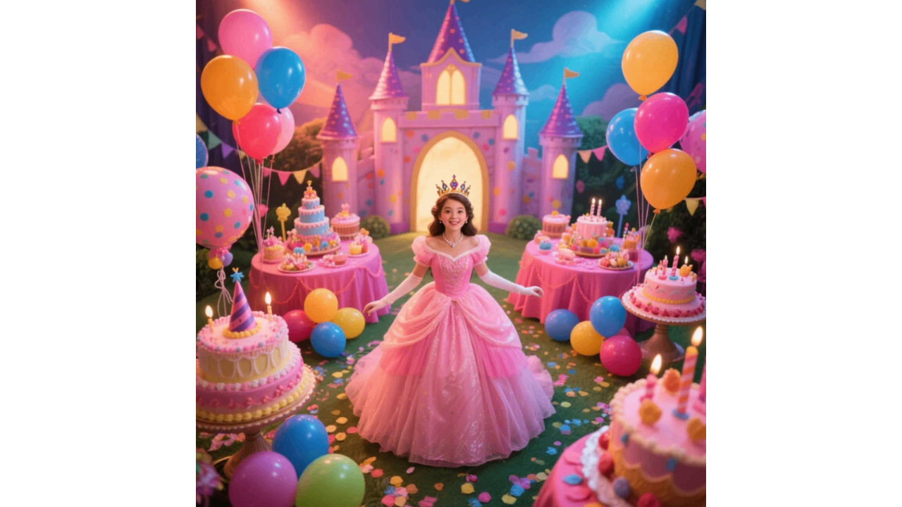 Thèmes de fête de princesses et de contes de fées
