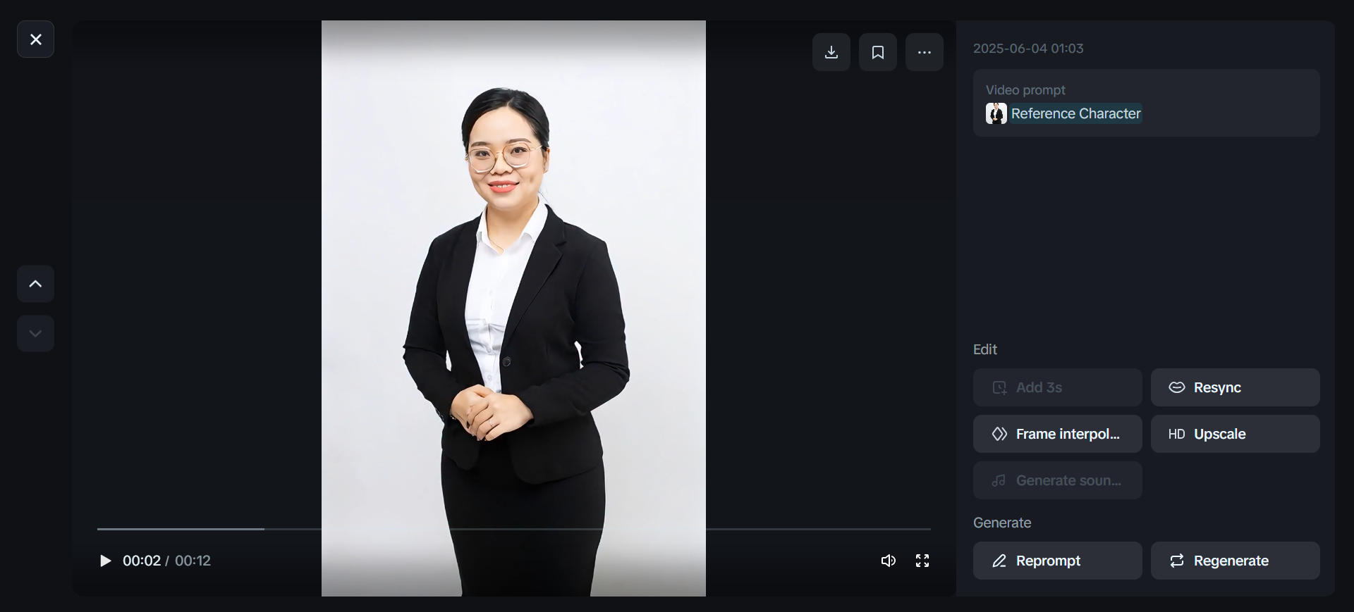 Professional avatar digital