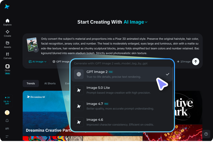 Customize settings and generate