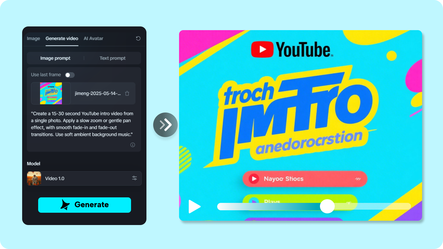 YouTube giriş videosu