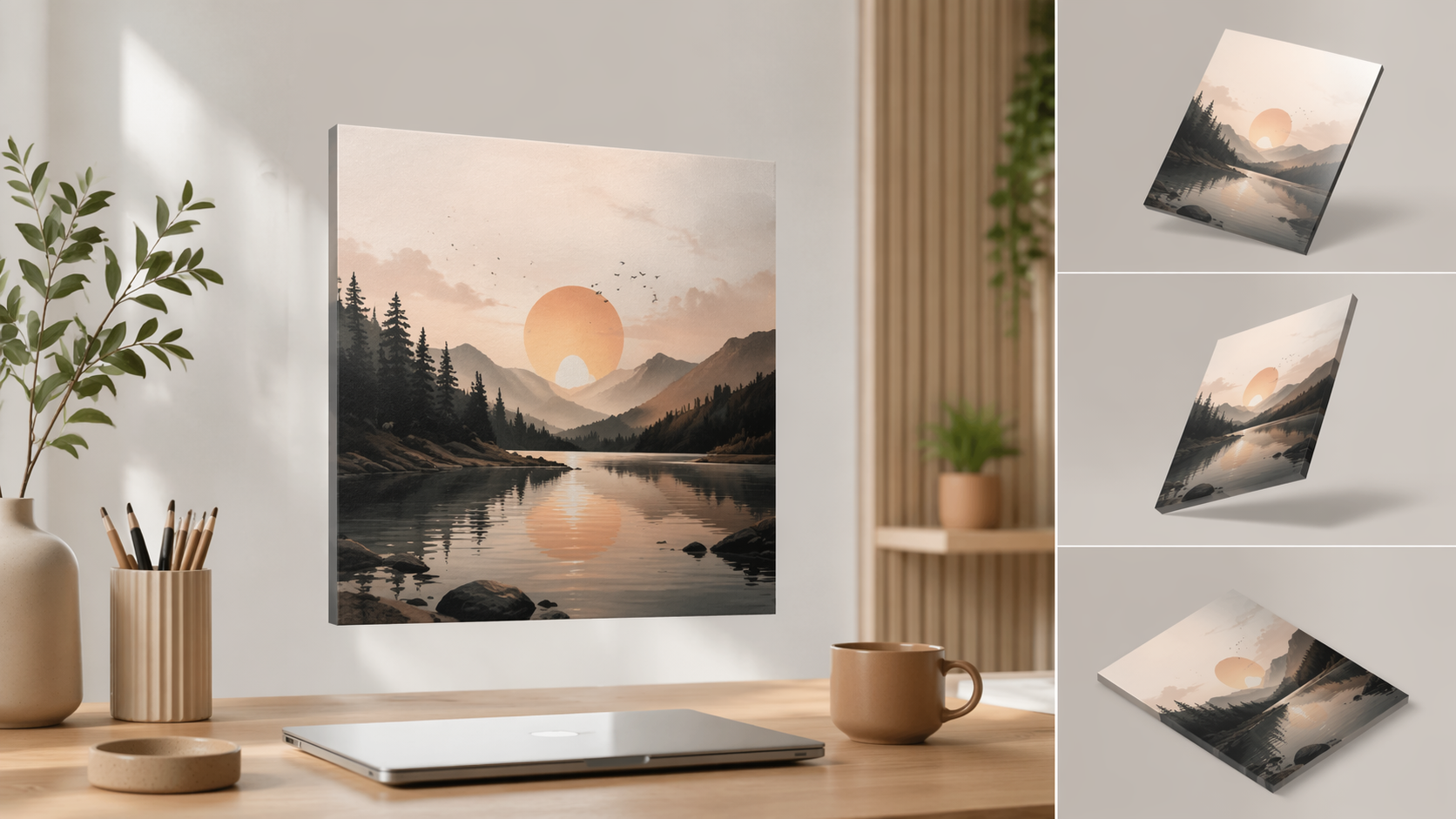 Dreamina bing image creator ai prompt halimbawa 3: Mockup ng poster ng produkto