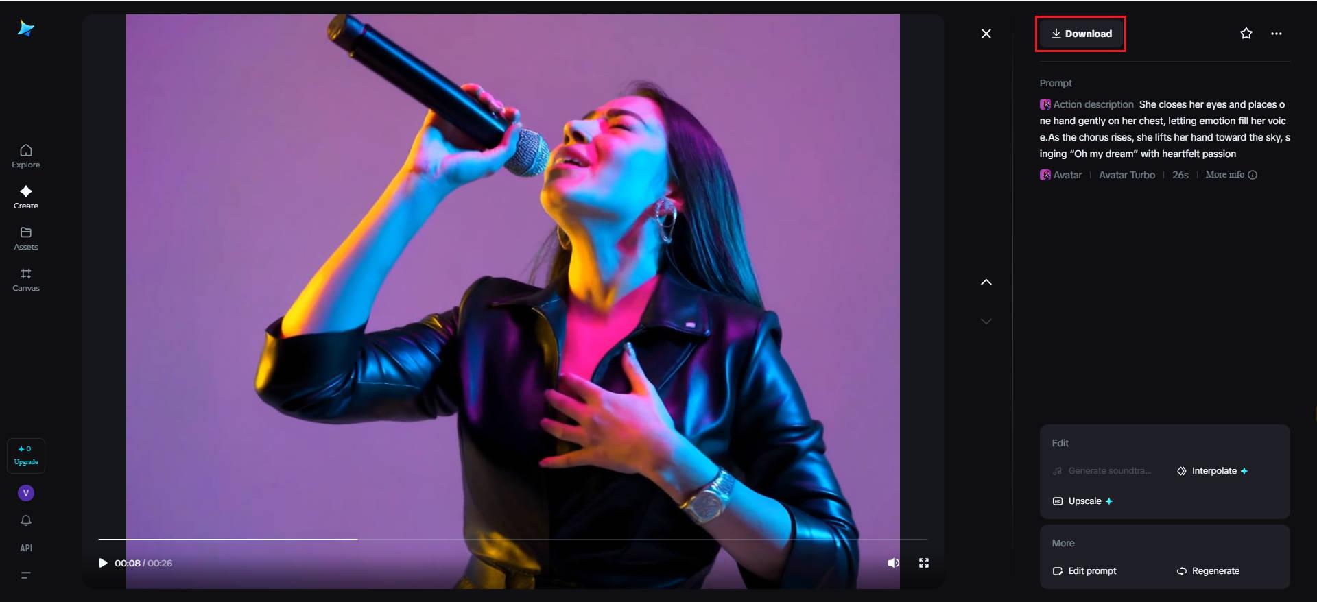 audio to video converter ai