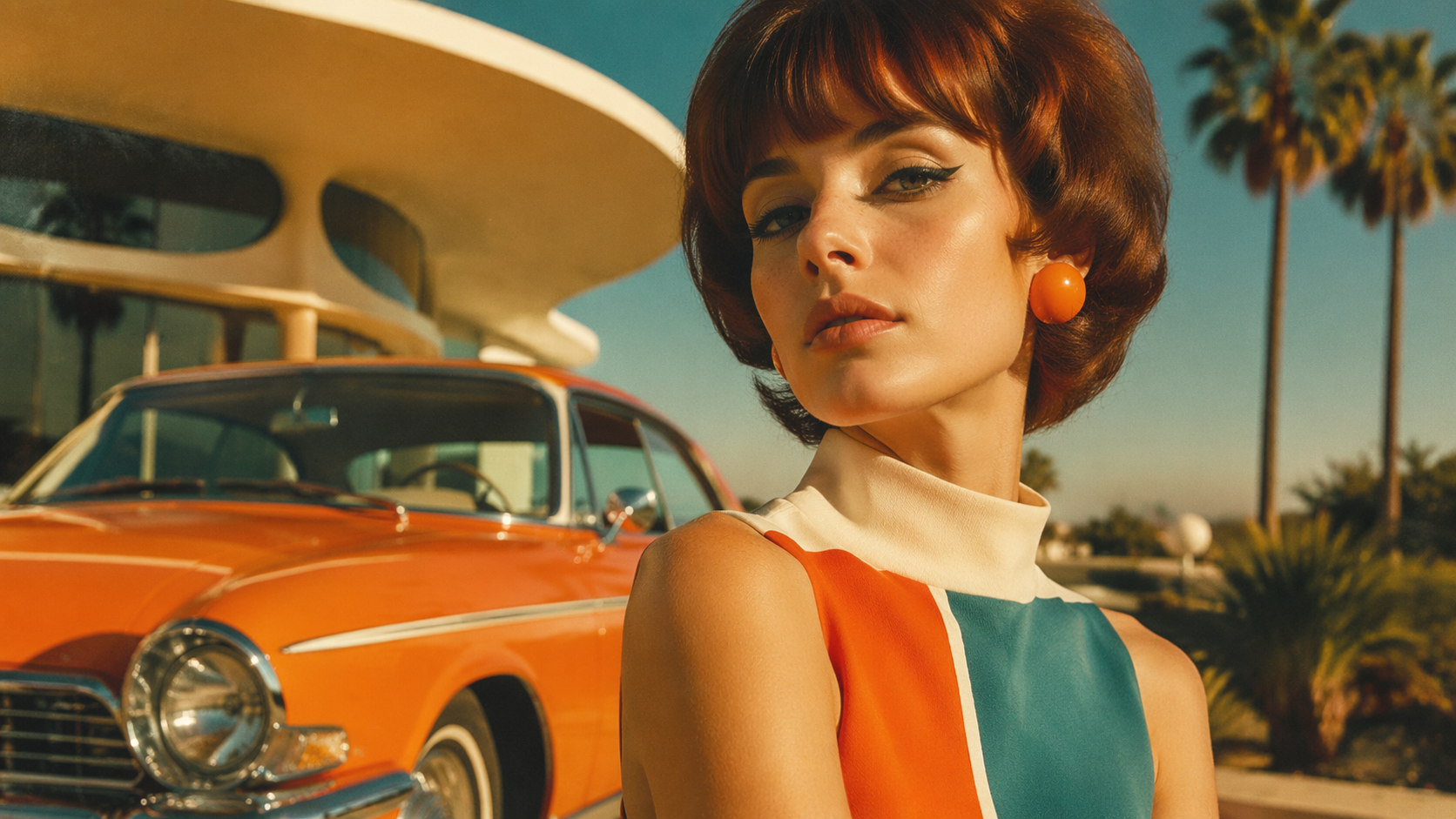 Dreamina 1960년대 필터 영웅 이미지