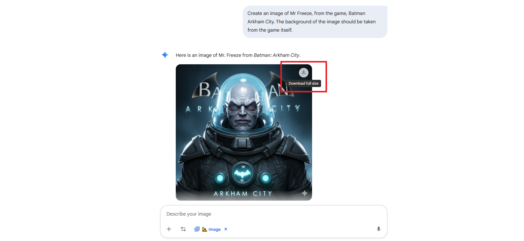 Κατεβάστε την παραγόμενη εικόνα