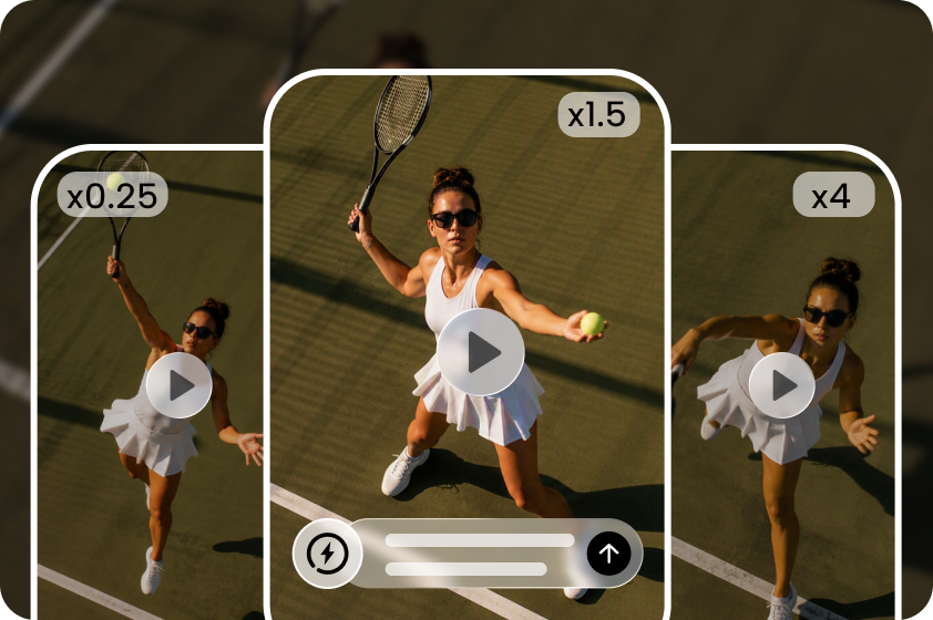 Fast AI processing and rendering