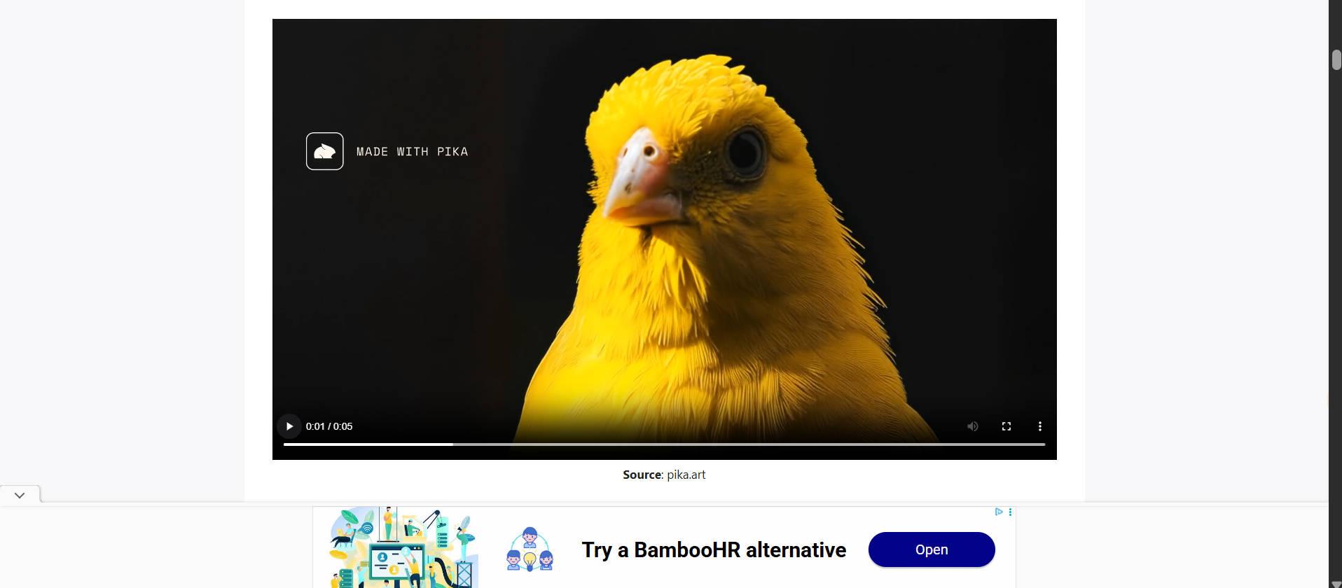 AI videogenator realistisk