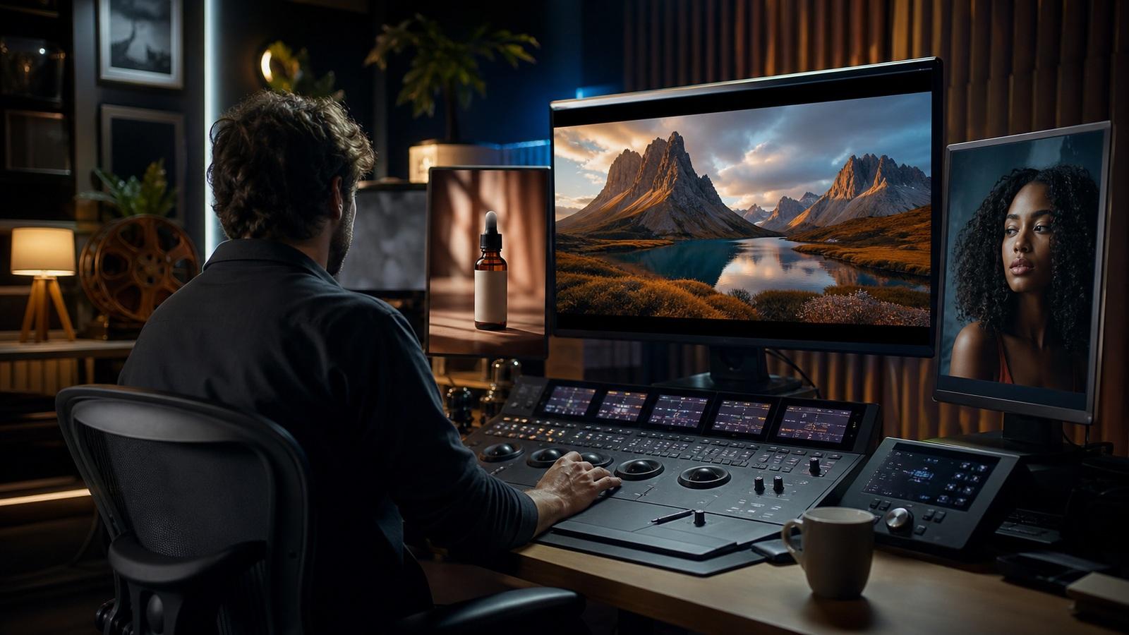 DaVinci Menyelesaikan Editor Video Aset Kreatif imej wira