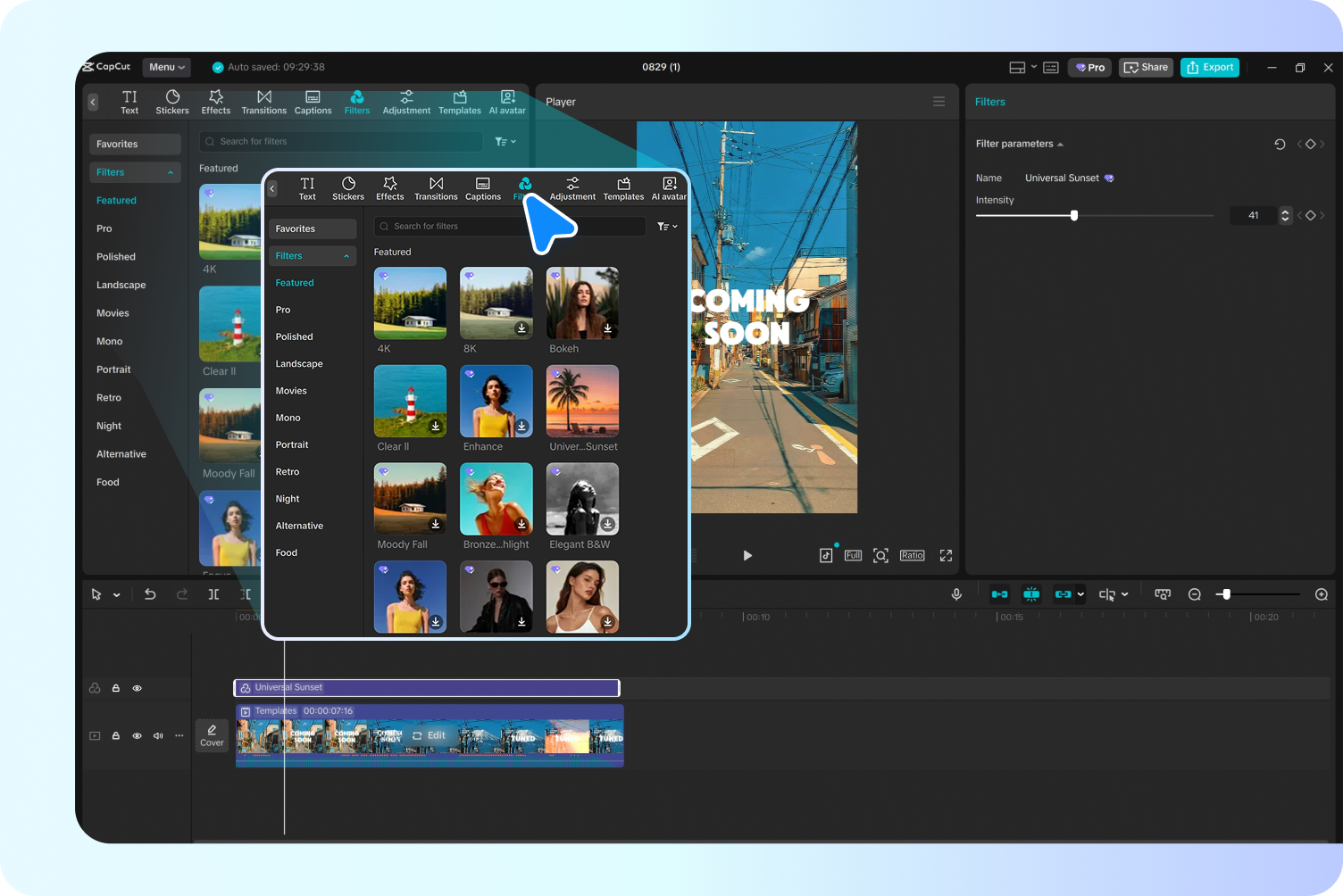 ตัดต่อวิดีโอโดยใช้โปรแกรมแก้ไขวิดีโอฟรีของCapCut